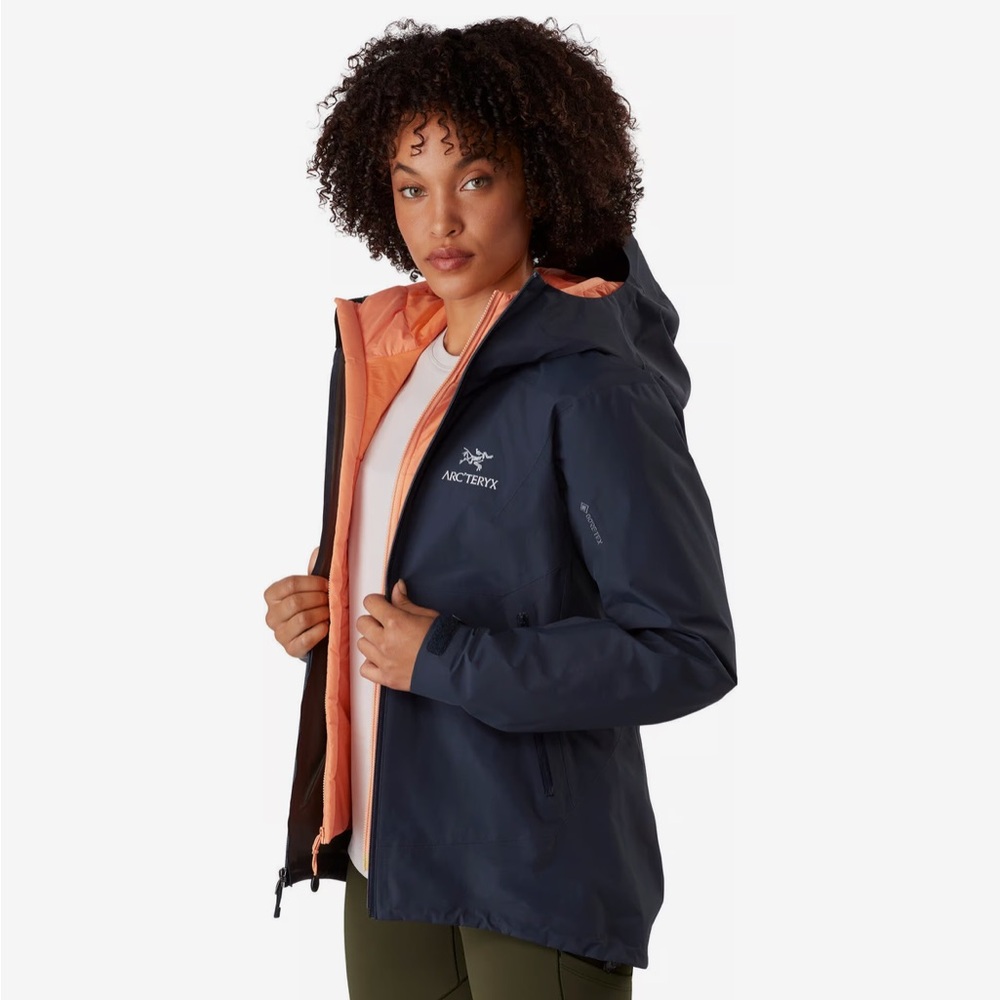 Arc’teryx Zeta SL GORE-TEX Rain Jacket - XS - Cobalt Moon